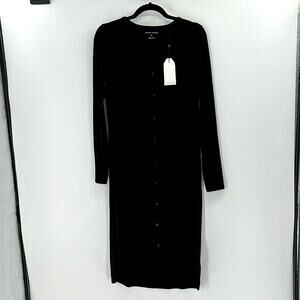 Universal Standard Black Long Sleeve Dress